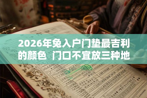 2026年兔入户门垫最吉利的颜色  门口不宜放三种地垫