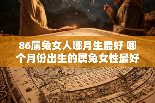 86属兔女人哪月生最好 哪个月份出生的属兔女性最好以86年出生为例 86属兔女人哪月生最好 哪个月份出生的属兔女性最好以86年出生为例