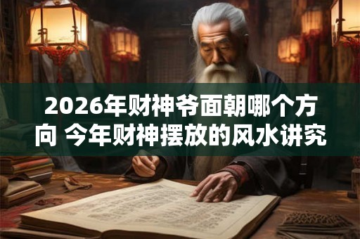 2026年财神爷面朝哪个方向 今年财神摆放的风水讲究