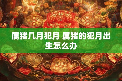 属猪几月犯月 属猪的犯月出生怎么办