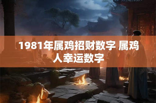 1981年属鸡招财数字 属鸡人幸运数字
