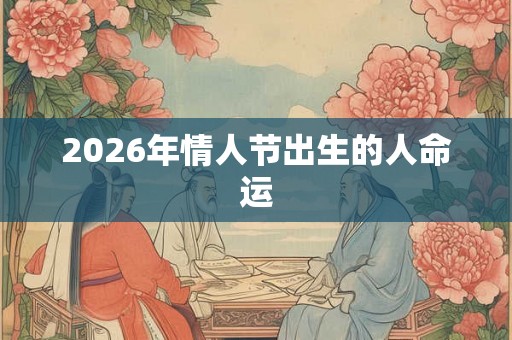 2026年情人节出生的人命运 2026年情人节出生的人命运