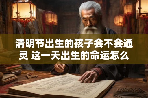 清明节出生的孩子会不会通灵 这一天出生的命运怎么样