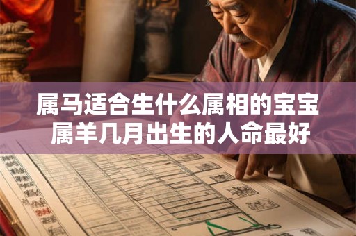 属马适合生什么属相的宝宝 属羊几月出生的人命最好