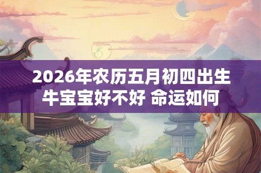 2026年农历五月初四出生牛宝宝好不好 命运如何