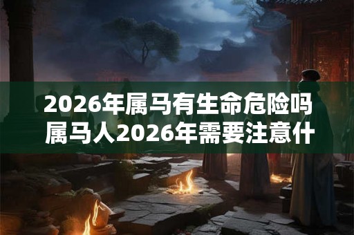 2026年属马有生命危险吗 属马人2026年需要注意什么
