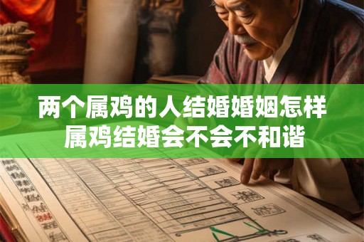 两个属鸡的人结婚婚姻怎样 属鸡结婚会不会不和谐