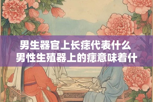 男生器官上长痣代表什么 男性生殖器上的痣意味着什么