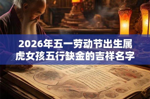2026年五一劳动节出生属虎女孩五行缺金的吉祥名字