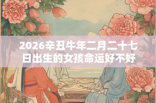 2026辛丑牛年二月二十七日出生的女孩命运好不好