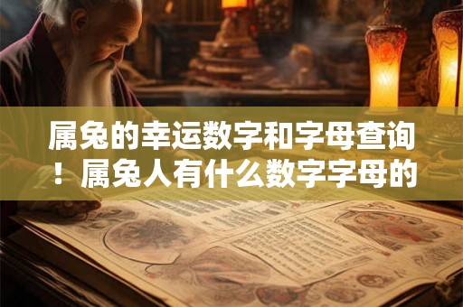 属兔的幸运数字和字母查询!属兔人有什么数字字母的车牌吉利 属兔的幸运数字和字母查询!属兔人有什么数字字母的车牌吉利