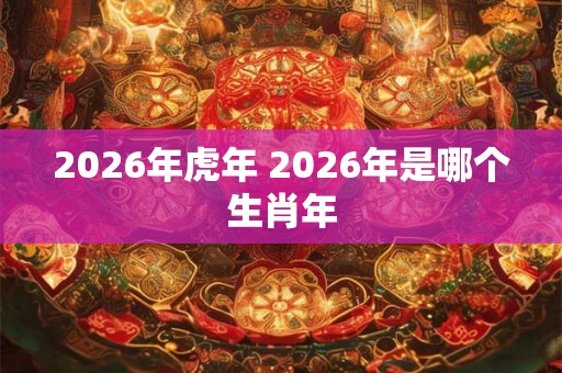 2026年虎年 2026年是哪个生肖年
