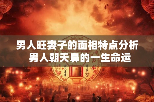 男人旺妻子的面相特点分析 男人朝天鼻的一生命运 男人旺妻子的面相特点分析 男人朝天鼻的一生命运