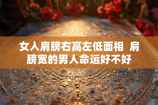 女人肩膀右高左低面相  肩膀宽的男人命运好不好