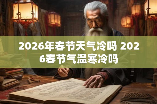 2026年春节天气冷吗 2026春节气温寒冷吗 2026年春节天气冷吗 2026春节气温寒冷吗
