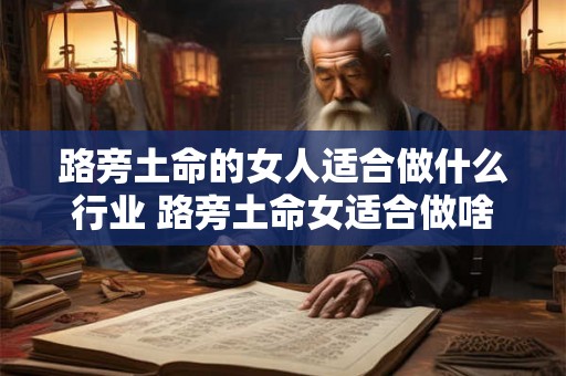 路旁土命的女人适合做什么行业 路旁土命女适合做啥