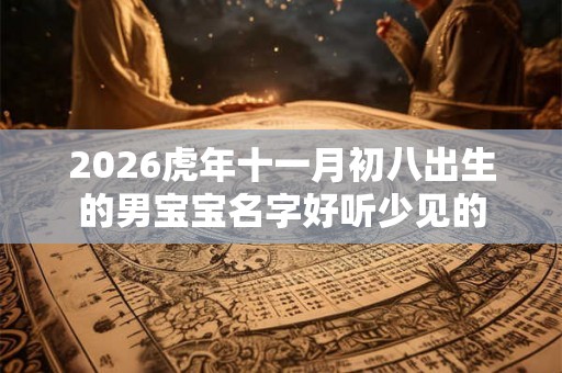 2026虎年十一月初八出生的男宝宝名字好听少见的