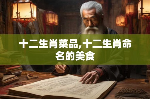 十二生肖菜品,十二生肖命名的美食