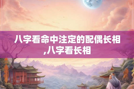 八字看命中注定的配偶长相,八字看长相 八字看命中注定的配偶长相,八字看长相