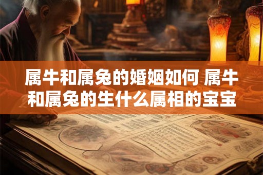属牛和属兔的婚姻如何 属牛和属兔的生什么属相的宝宝好 属牛和属兔的婚姻如何 属牛和属兔的生什么属相的宝宝好