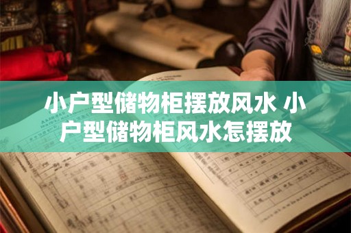 小户型储物柜摆放风水 小户型储物柜风水怎摆放