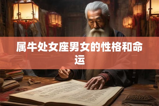 属牛处女座男女的性格和命运