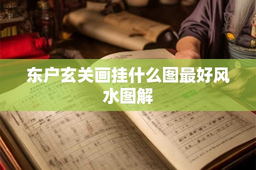东户玄关画挂什么图最好风水图解