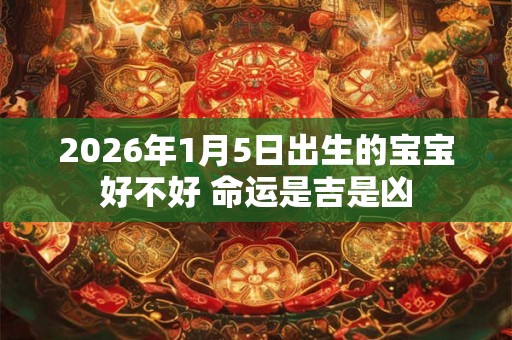 2026年1月5日出生的宝宝好不好 命运是吉是凶 2026年1月5日出生的宝宝好不好 命运是吉是凶