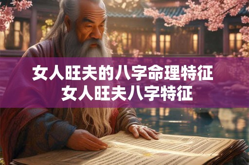 女人旺夫的八字命理特征  女人旺夫八字特征