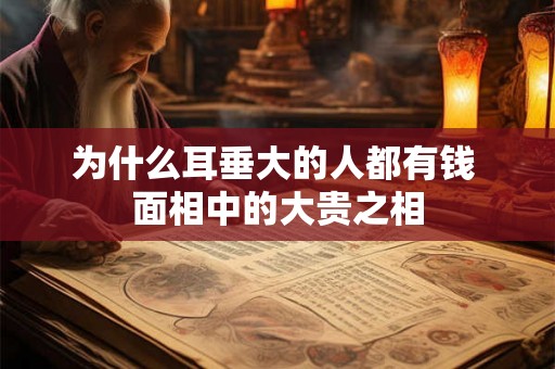 为什么耳垂大的人都有钱 面相中的大贵之相 为什么耳垂大的人都有钱 面相中的大贵之相