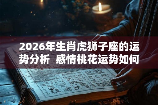 2026年生肖虎狮子座的运势分析  感情桃花运势如何