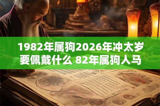 1982年属狗2026年冲太岁要佩戴什么 82年属狗人马年犯太岁怎么化解