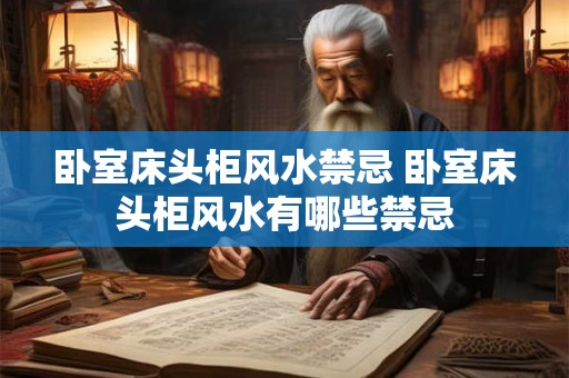 卧室床头柜风水禁忌 卧室床头柜风水有哪些禁忌