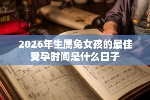 2026年生属兔女孩的最佳受孕时间是什么日子