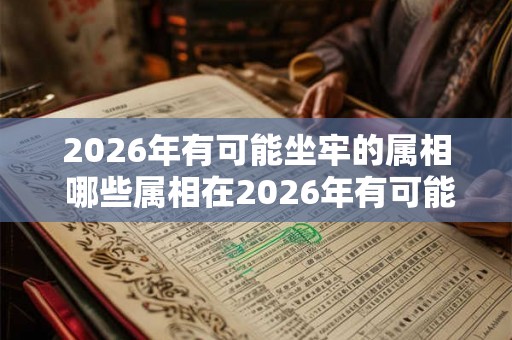 2026年有可能坐牢的属相 哪些属相在2026年有可能坐牢