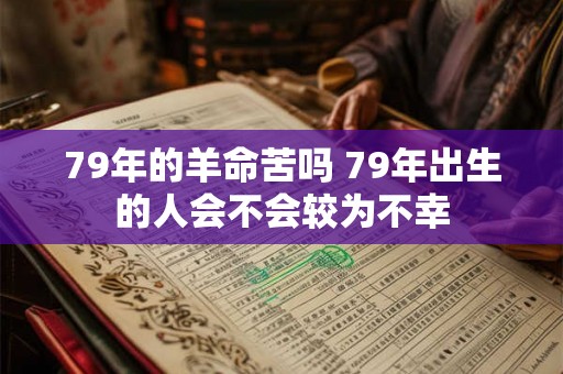 79年的羊命苦吗 79年出生的人会不会较为不幸