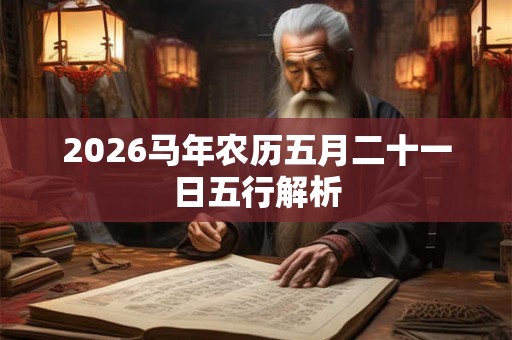2026马年农历五月二十一日五行解析 2026马年农历五月二十一日五行解析