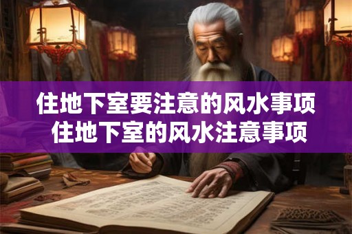 住地下室要注意的风水事项 住地下室的风水注意事项 住地下室要注意的风水事项 住地下室的风水注意事项