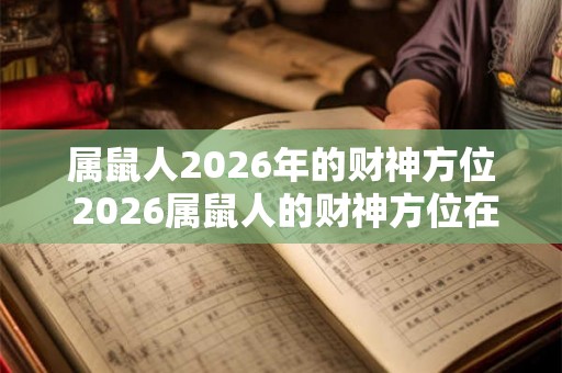 属鼠人2026年的财神方位 2026属鼠人的财神方位在哪