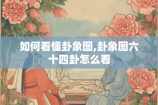 如何看懂卦象图,卦象图六十四卦怎么看