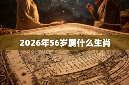 2026年56岁属什么生肖