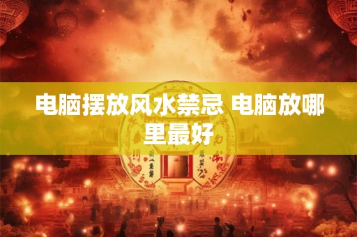 电脑摆放风水禁忌 电脑放哪里最好