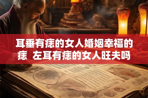 耳垂有痣的女人婚姻幸福的痣  左耳有痣的女人旺夫吗