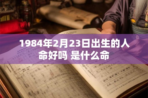 1984年2月23日出生的人命好吗 是什么命