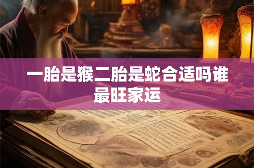 一胎是猴二胎是蛇合适吗谁最旺家运 一胎是猴二胎是蛇合适吗谁最旺家运