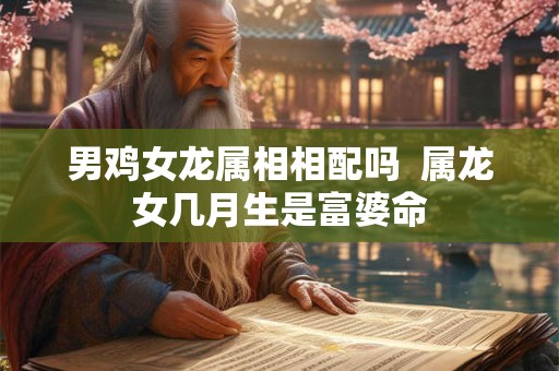 男鸡女龙属相相配吗  属龙女几月生是富婆命