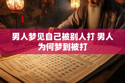 男人梦见自己被别人打 男人为何梦到被打 男人梦见自己被别人打 男人为何梦到被打
