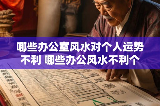 哪些办公室风水对个人运势不利 哪些办公风水不利个人运势