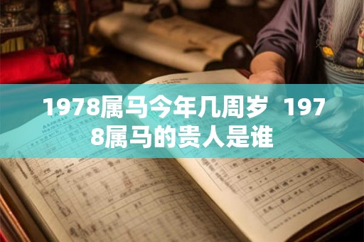 1978属马今年几周岁 1978属马的贵人是谁 1978属马今年几周岁 1978属马的贵人是谁