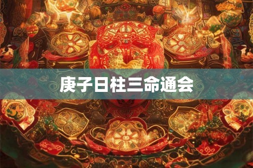 庚子日柱三命通会